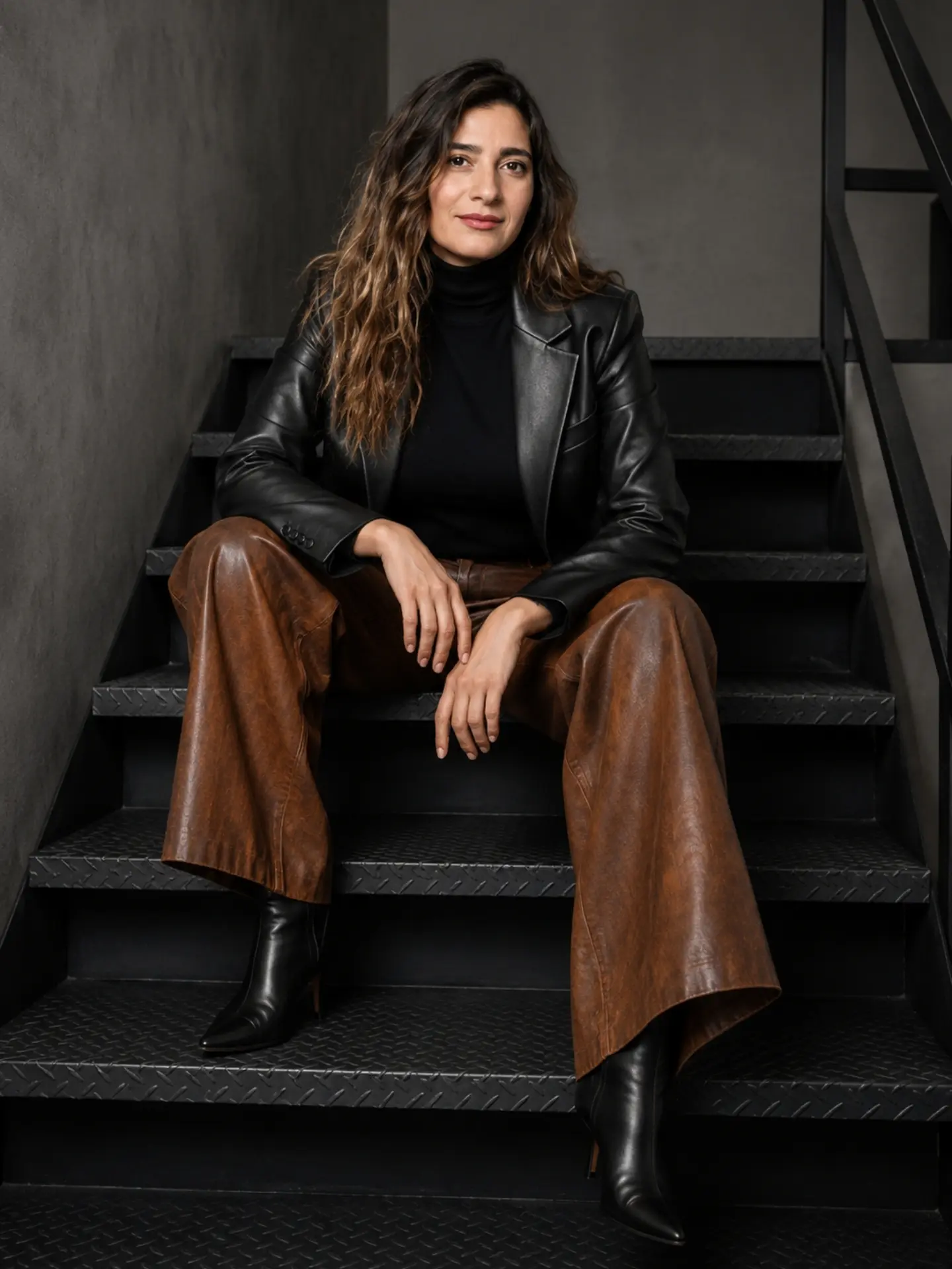 Pantalones de Cuero